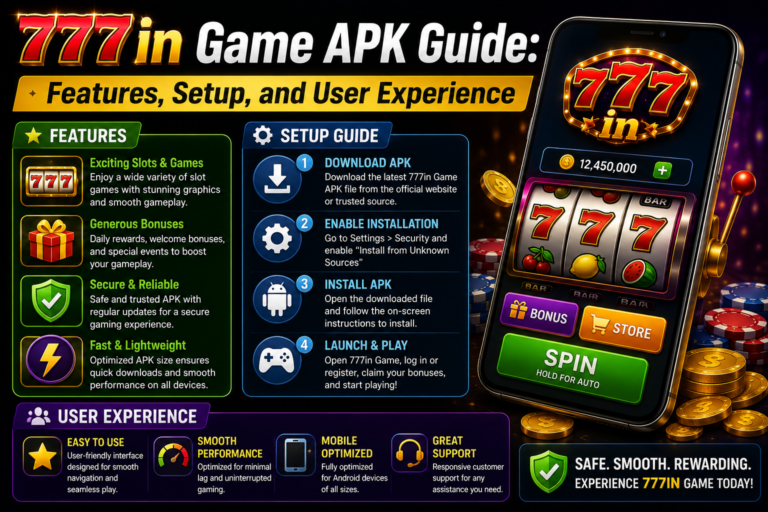 777in Game APK Guide: Features, Setup, and User Experience