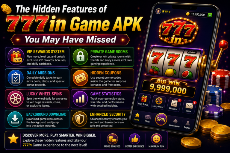 The Hidden Features of 777in Game APK You May Have Missed